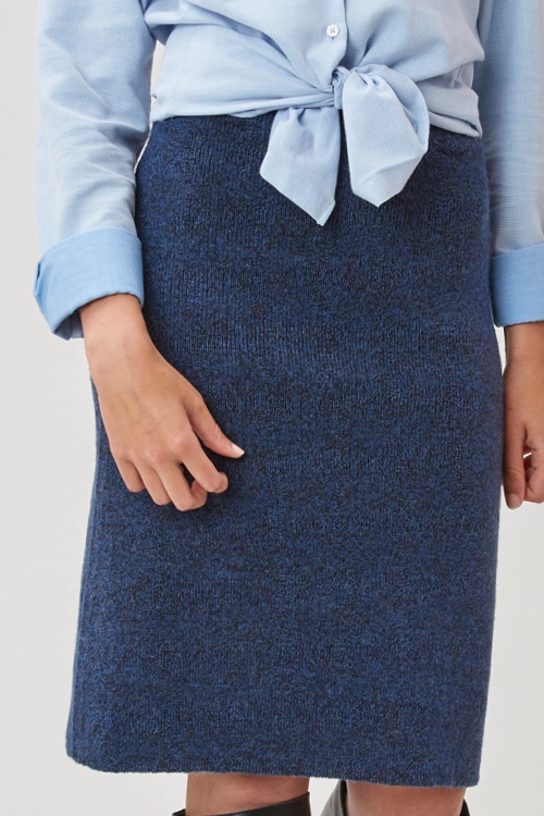 Jupe laine yack cotes ymj.CHINE JEAN